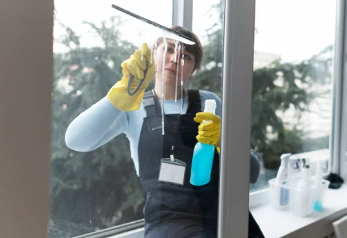 Nettoyage de vitres intérieures et extérieures à Valognes